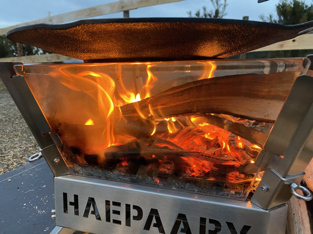 HAEPAARY クラゲ焚火台 耐熱4面石英ガラス  新品未開封品　入手困難